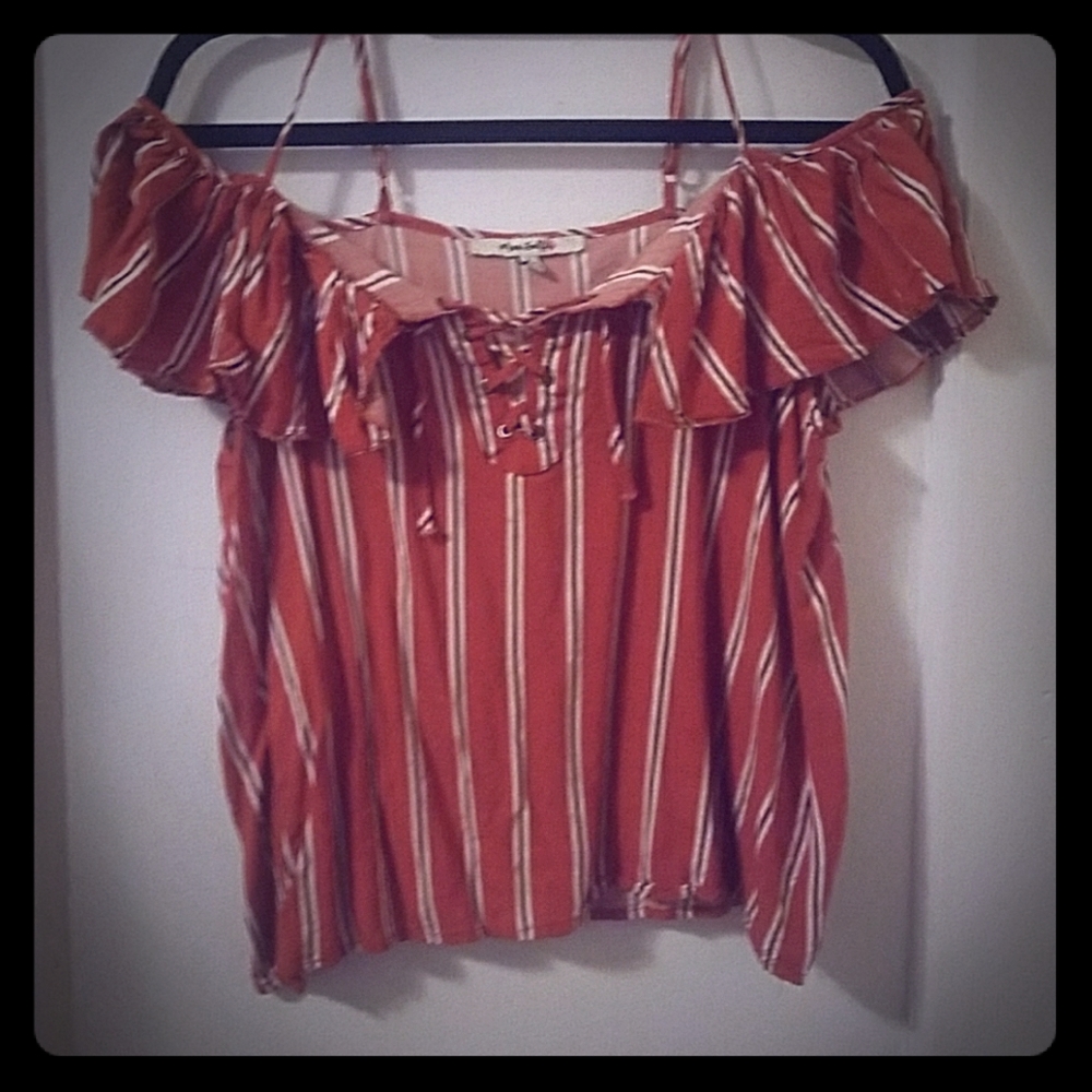 Orange Blouse